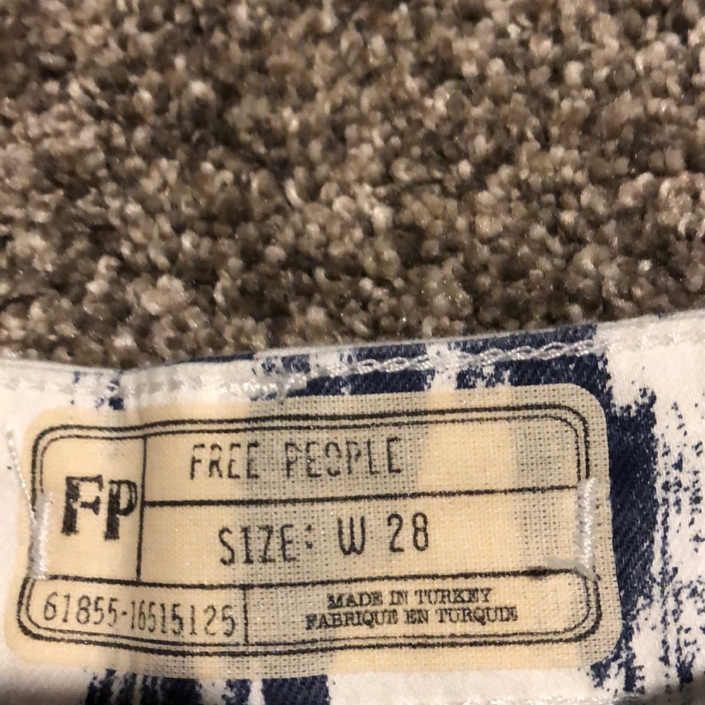 Free people indigo skies cropped pants - Picture 4 of 4